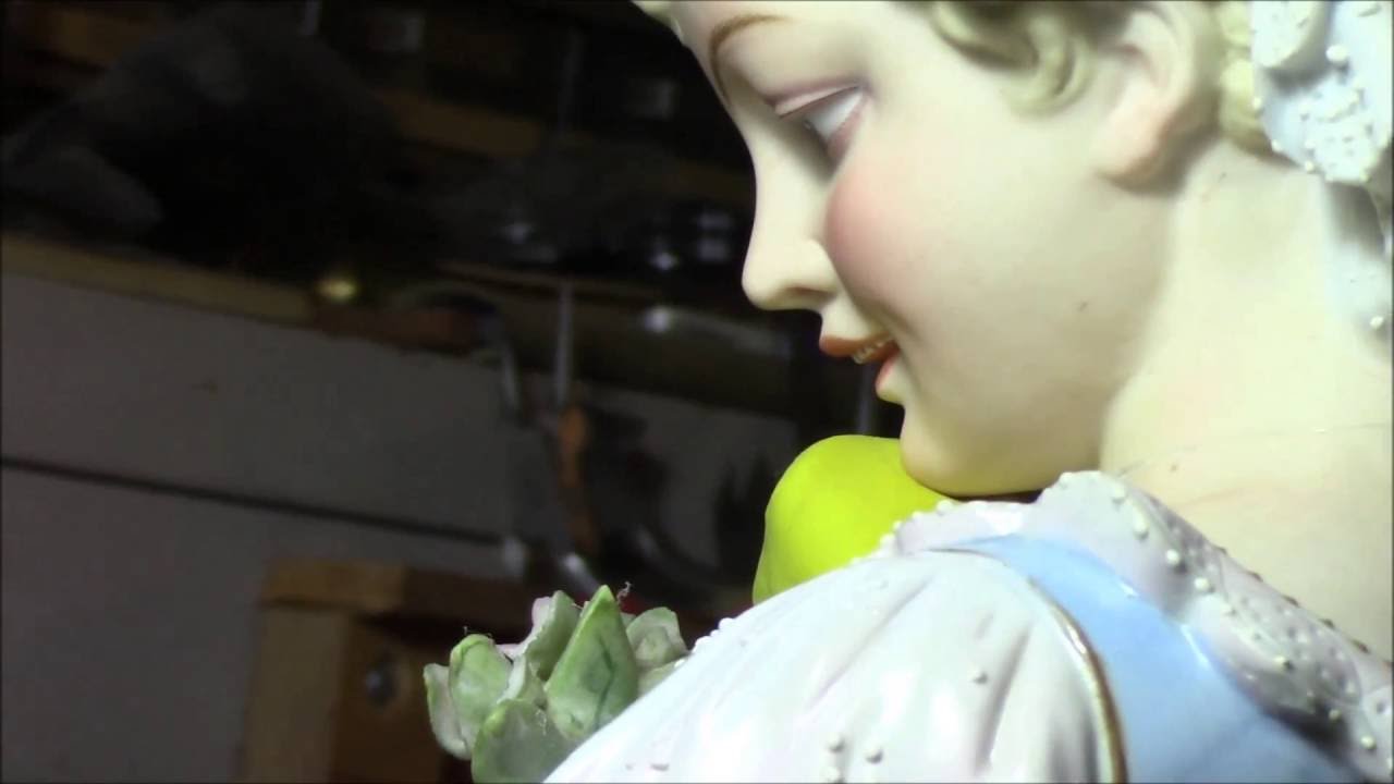 Feminine Porcelain Figurine Restoration YouTube