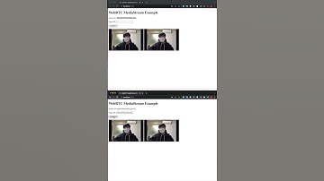 Video call with WebRTC