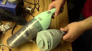 Black & Decker 14.4V Dustbuster Wet/Dry Cordless Hand Vac 