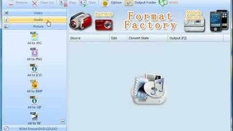Format Factory Tutorial