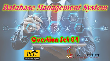 DBMS Question Set 04 | Java Institute | Rashintha Jerom