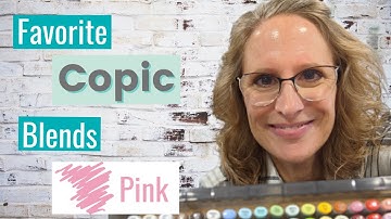 Copic Markers:  My Favorite Pink Blend