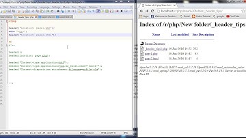 66. How to use  header function in PHP part 1