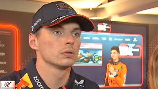 Max Verstappen: Consistency needed on penalties | Post Race Interview 2024 Abu Dhabi GP News