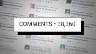 We made every comment the same. (YIAY #326)
