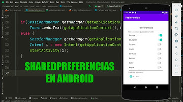 Cómo programar SharedPreferences en ANDROID
