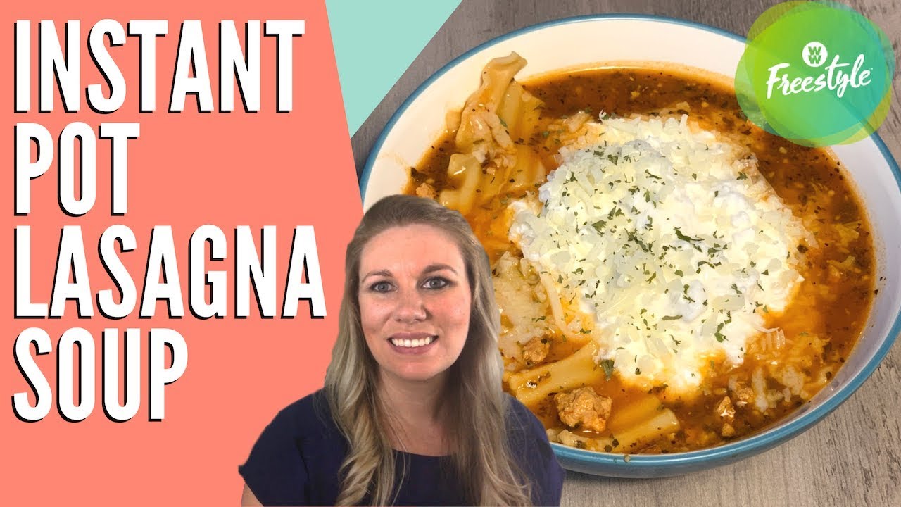 Lasagna Soup Recipe | Easy One Pot Meal in the Instant Pot - YouTube