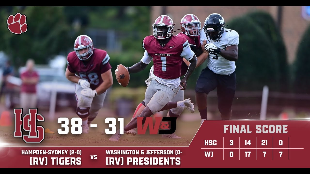 Hampden-Sydney Football Highlights (W&J - Full Clips)