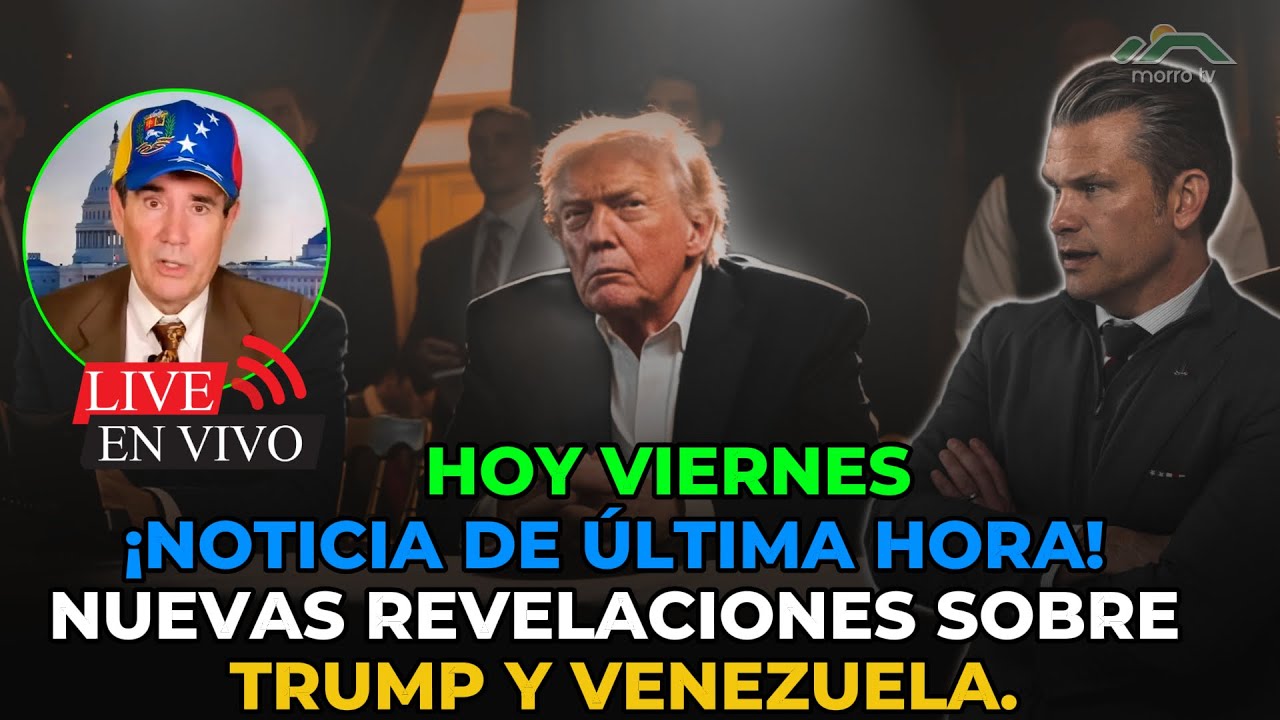 ÚLTIMA HORA 🔴 ¡NOTICIA DE ÚLTIMA HORA! NUEVAS REVELACIONES SOBRE TRUMP Y VENEZUELA.