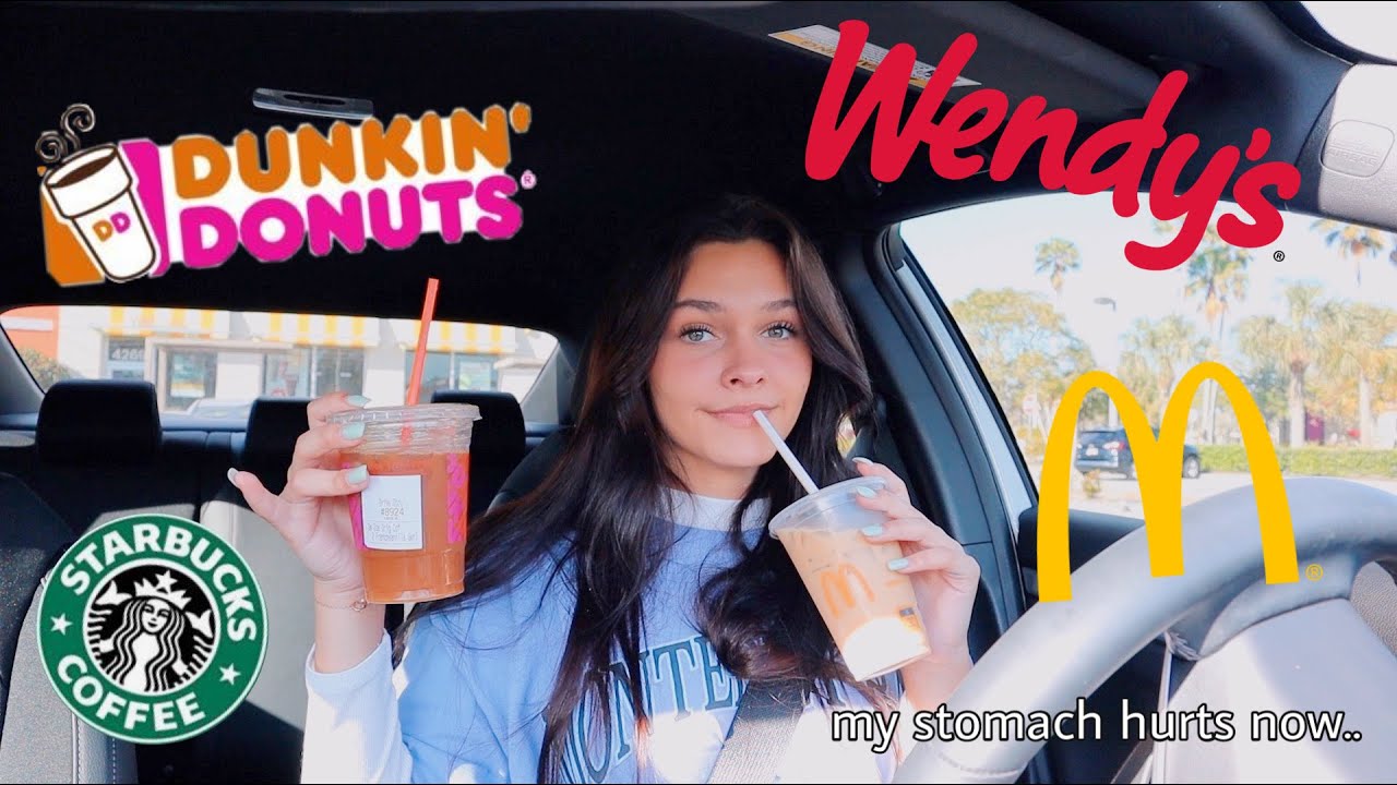trying iced coffee from every FAST FOOD restaurant YouTube