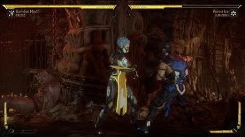 MK11 custom Frost: D2 KB 52% corner combo
