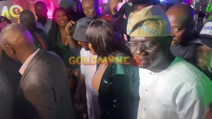 GOV SANWO-OLU MAKES A SURPRISE APPEARANCE AT THE PREMIERE OF TOYIN ABRAHAM'S IJAKUMO