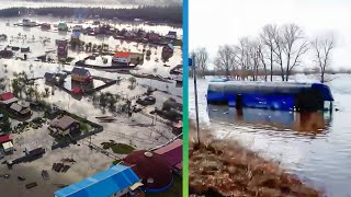 Сотни домов и участков под водой, паводок смыл автобус с людьми. Режим ЧС в Алтайском крае