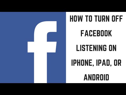 iPhone, iPad 또는 Android에서 Facebook 듣기를 끄는 방법