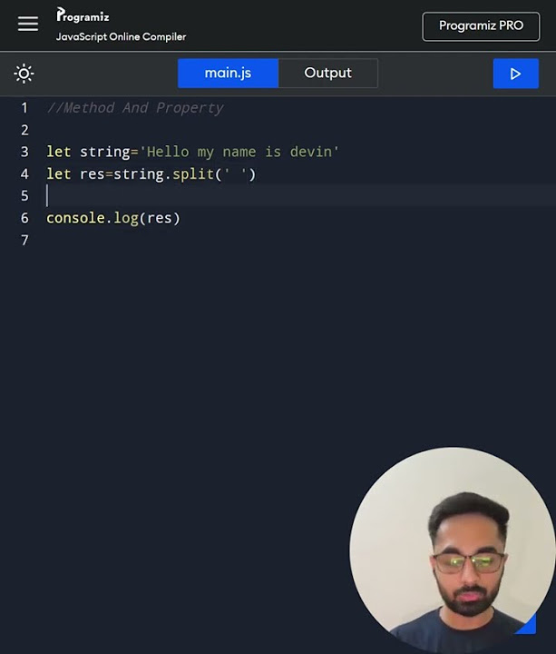 Difference between Method and Property. #javascript - YouTube