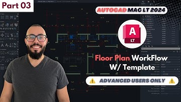 Creating A Clean Floor Plan Workflow  - Part 03 - Autocad Mac LT 2024