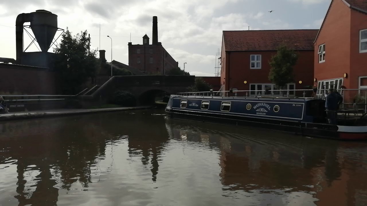 tamworth fazeley canal from minworth to birmingham on a bike YouTube