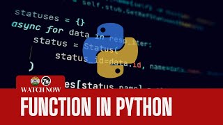 Class4: Function in Python Programming |Subhabrata Bhattacharjee |@TalksSubhaDa