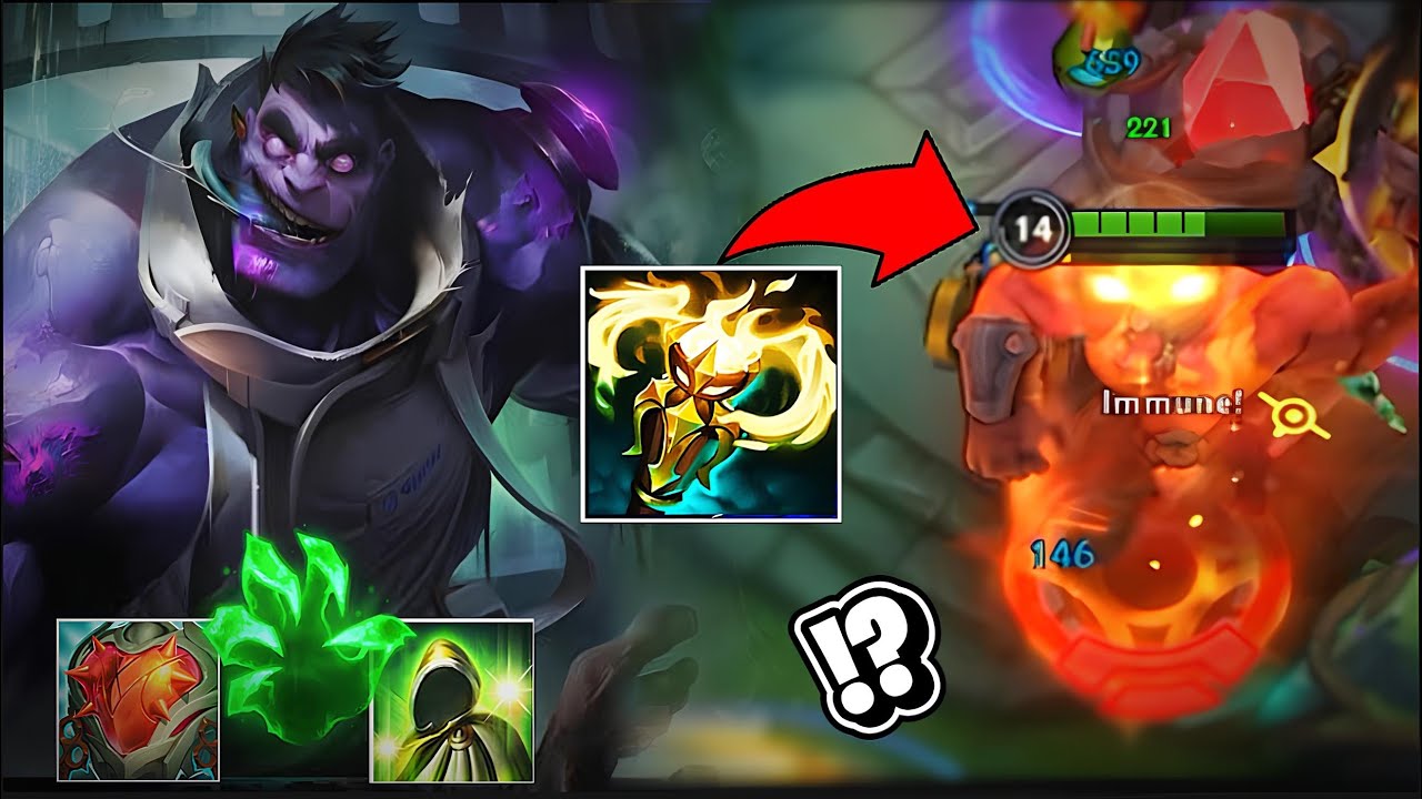 Riot Made This Item For Mundo! Radiant Virtue Is Super Strong! Wild Rift (Runes & Build)