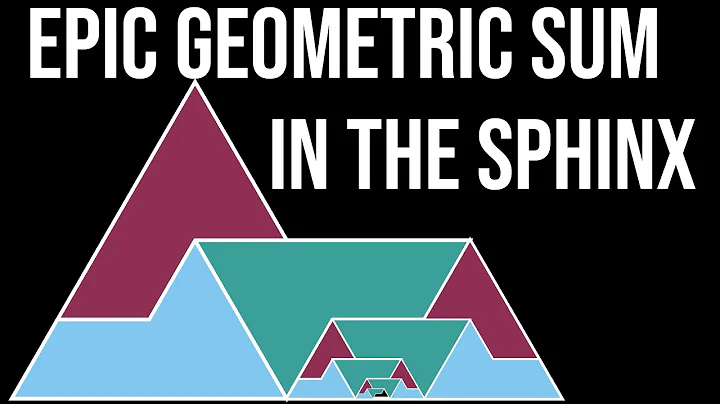 Epic Infinite Geometric Series in the Sphinx (visual proofs without words)