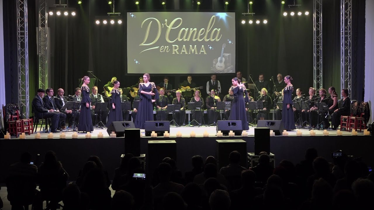 D'Canela en Rama. CANTAD PASTORES. Espectáculo 