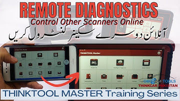 How to remote diagnosis assistance for help laptop & mobile - Master Training Series | THINKCAR