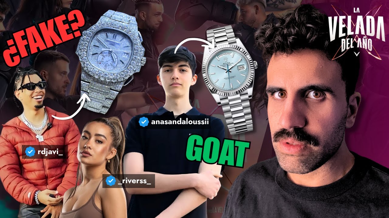 ANALIZANDO los RELOJES de INFLUENCERS - La VELADA del año V (Rolex, Richard Mille, Patek...)