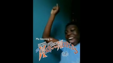 Me Listening to Jeff Wayne