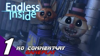 Endless Inside - Gameplay Walkthrough #1: Phase 1-2 (No Commentary)