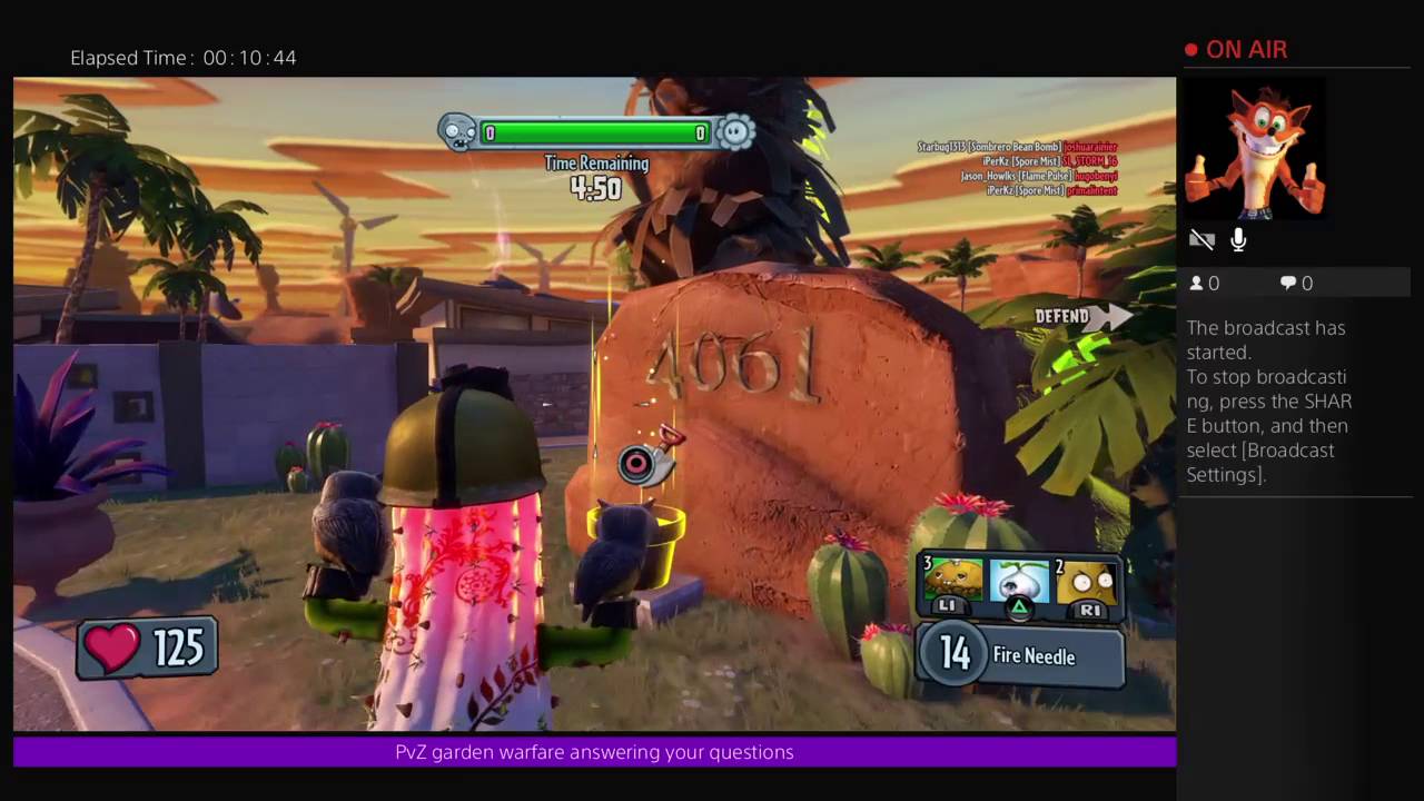 PvZ garden warfare character grind 