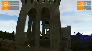 HDR WhiteCastle  Velocidrone Fly Through