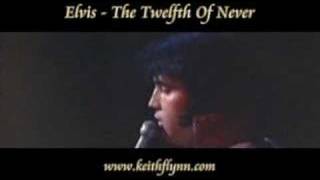 ELVIS PRESLEY TWELVE OF NEVER chords