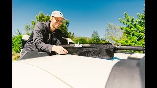 ISLE Car Rack Pads w/ Straps - Flat