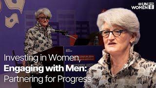 Investing in Women, Engaging with Men: Partnering for Progress – Tamara Mawhinney