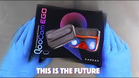 THIS IS THE FUTURE - kandao Qoocam EGO 4K 3D camera Review & unboxing ASMR