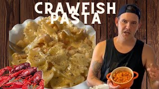 Crawfish pasta from crawfish boil | Let’s Go!