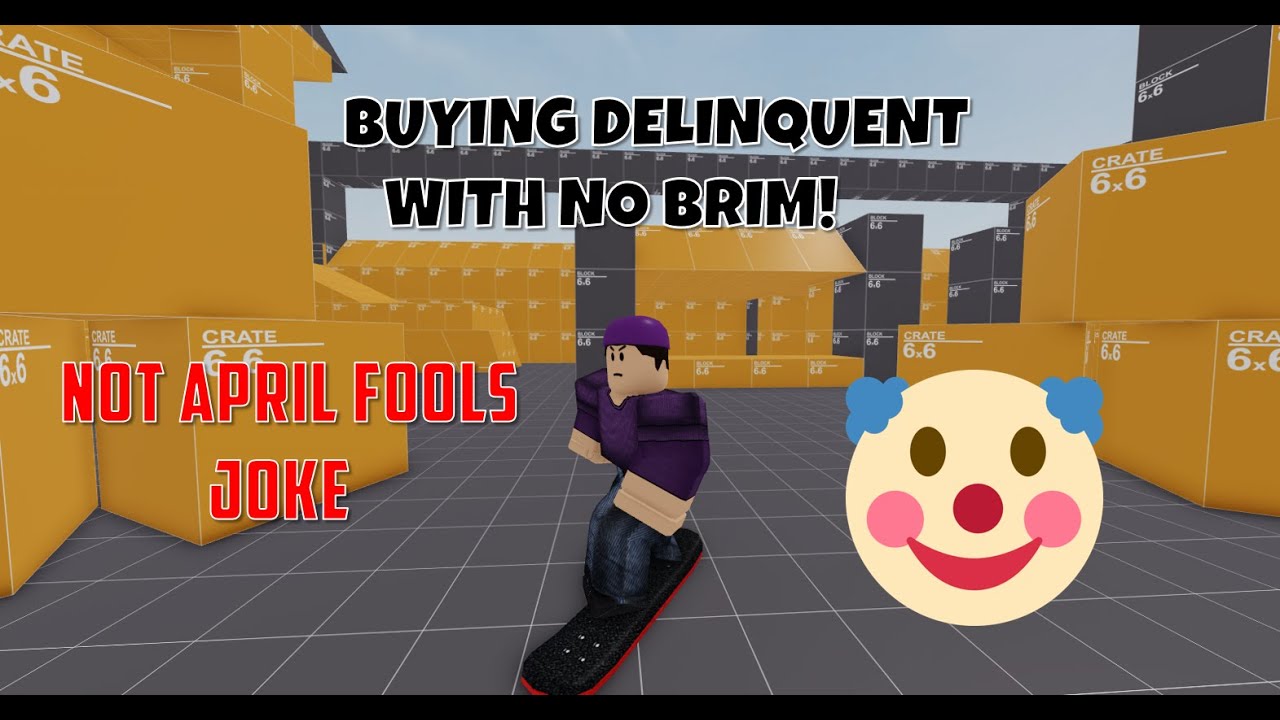 I got Delinquent with No Brim!! (NOT APRIL FOOLS) ROBLOX ARSENAL YouTube