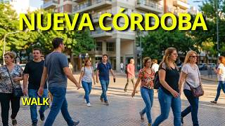 Nueva Cordoba desde la calle | cordoba Argentina Walking Tours en 4K