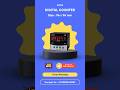 🔢 6-Digit Digital Preset Counter | Acxa 994C & 774C (High Capacity) | Industrial Automation Counter