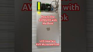 How you Flash AVR Atmega16 Microcontroller with MACBOOK | LCD interface #microcontroller #atmega