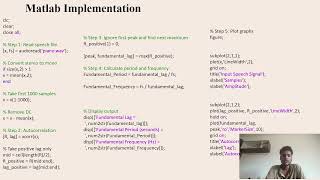 Simple Pitch Detector Using Autocorrelation