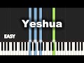 Yeshua  easy piano tutorial by extreme midi