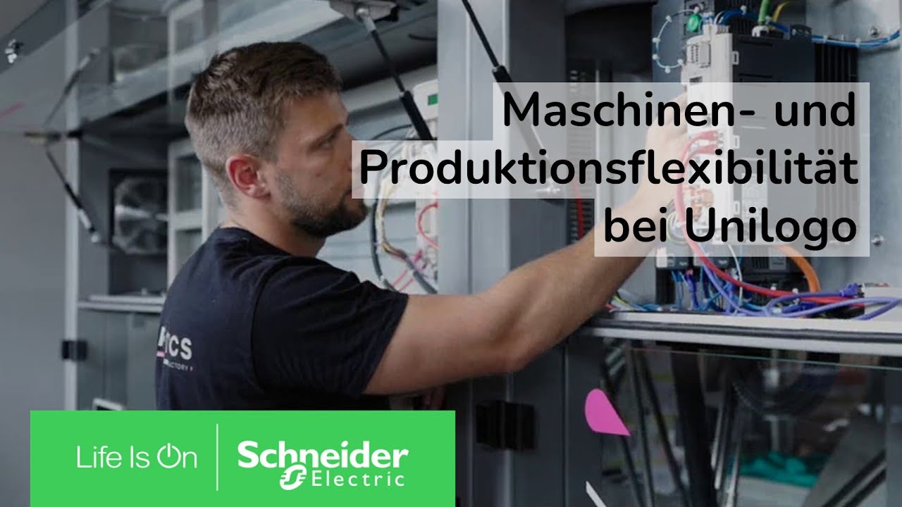 Digitaler Zwilling und Industrieroboter geben Unilogo den entscheidenden Vorteil |Schneider Electric
