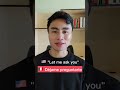 HOW TO SAY "LET ME" IN SPANISH?