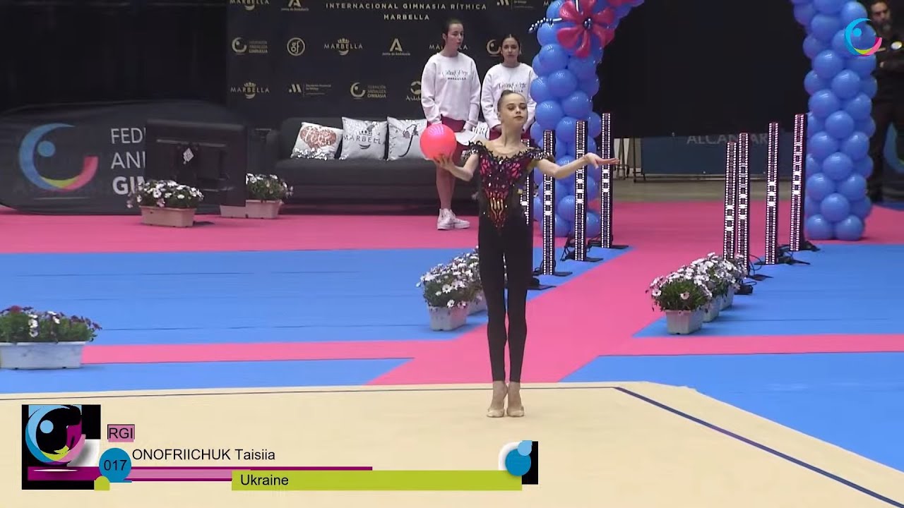 Taisiia Onofriichuk Ball Qual 26,300 - Grand-Prix Marbella 2024