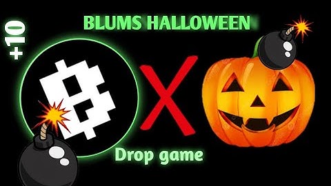 BLUMS drop game bomb trick, try this to get extra Blum points