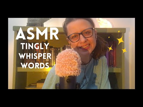 ASMR Close Whispers 😴✨ 50+ Tingly Trigger Words to Melt Your Brain + Help You Sleep (your requests!)