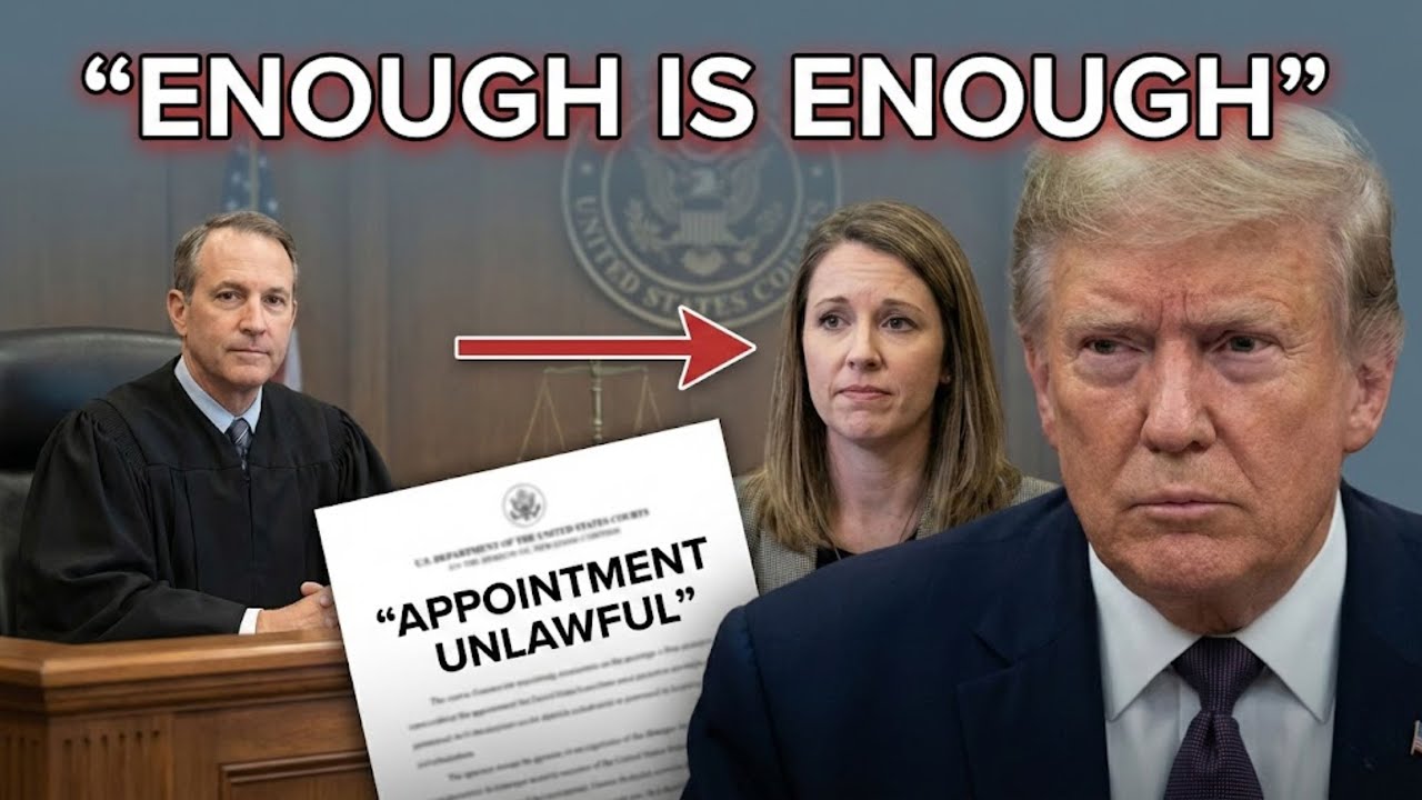 Trump-appointed Federal Judge has had About Enough of Fake US Attorney Lindsey Halligan's BS!