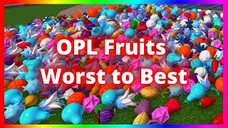 ALL ONE PIECE LEGENDARY FRUITS RANKED FROM WORST TO BEST