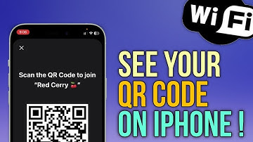 See Show Your WiFi QR Code on iPhone || Tech Wash